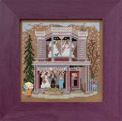 Набір для вишивання "Bridal Shoppe//Святковий магазин" Mill Hill MH145102