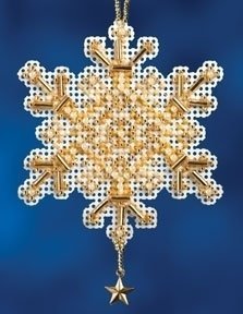 Набор для вышивания "Gold Crystal//Золотой кристал" Mill Hill MH162305