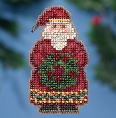 Набір для вишивання "Ye Old Santa//Старий Санта" Mill Hill MH181636