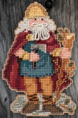 Набір для вишивання "Wales Santa//Уельсівський Санта" Mill Hill MH205302