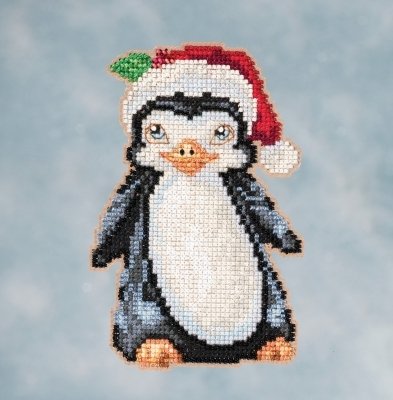 Набор для вышивания "Penguin//Пингвин" Mill Hill JS201614