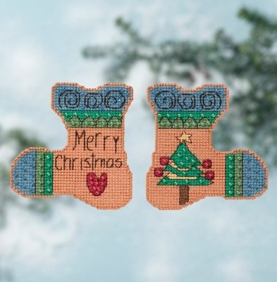 Набір для вишивання "Merry Christmas//Веселого Різдва" Mill Hill ST141613