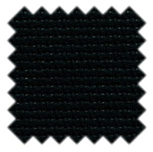 Ткань для вышивания "AIDA №14" Черная (100% Хлопок) 160см Anchor/MEZ