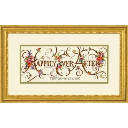 Набір для вишивання хрестиком "Довго та щасливо//Happily Ever After" DIMENSIONS 70-35361
