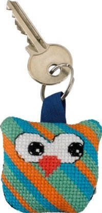 Набір для вишивання "Брелок Сова (Owl keyring)" PERMIN