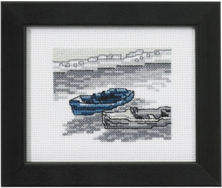 Набор для вышивания "Две лодки (2 boats)" PERMIN