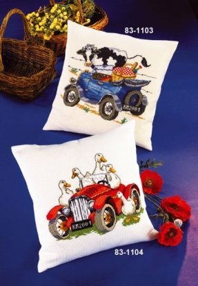 Набор для вышивания "Автомобиль (Car-cushion)" PERMIN