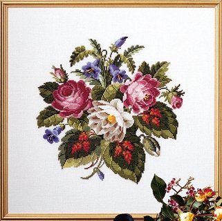 Набор для вышивания "Цветы (Flowers)" PERMIN