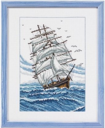 Набор для вышивания "Шхуна (Schooner)" PERMIN
