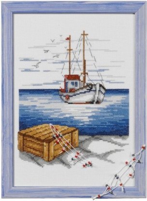Набір для вишивання "Шхуна (Schooner)" PERMIN