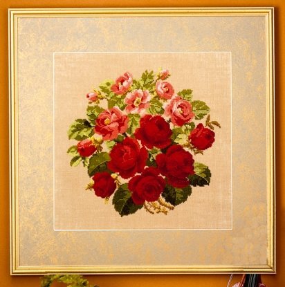 Набор для вышивания "Розы (Roses)" PERMIN