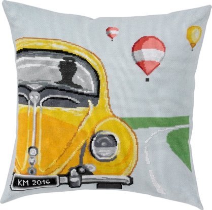 Набор для вышивания "Фольцваген (VW pillow)" PERMIN