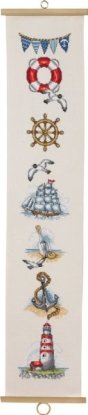 Набір для вишивання "Мореплавець (Maritime Bell pull)" PERMIN