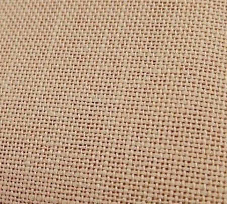 Ткань равномерная (28ct) 076/21 Sandstone (100% ЛЕН) 140см Permin