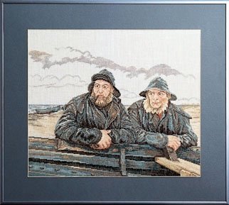 Набір для вишивання "Рибалки (Fisherman)" PERMIN