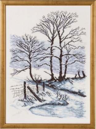 Набор для вышивания "Зима (Winter)" PERMIN