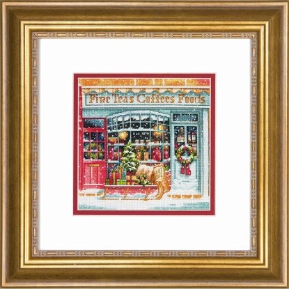 Набір для вишивання хрестиком "Кавовий магазин//Coffee Shoppe" DIMENSIONS 70-08973