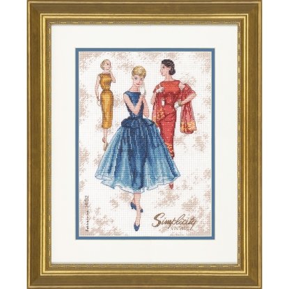 Набор для вышивания крестом "Винтаж//Simplicity Vintage" DIMENSIONS 70-35369