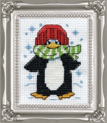 Набір для вишивання хрестиком "Penguin//Пінгвін" Design Works