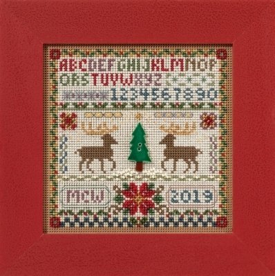 Набір для вишивання "Holiday Sampler//Святковий семплер" Mill Hill MH141633