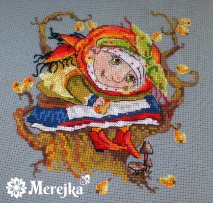 Набір для вишивання хрестиком "Грушка" Мережка