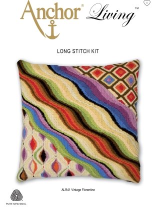 Набір для вишивання Long Stitch "Вінтажний Флорентин (Vintage Florentine)" ANCHOR