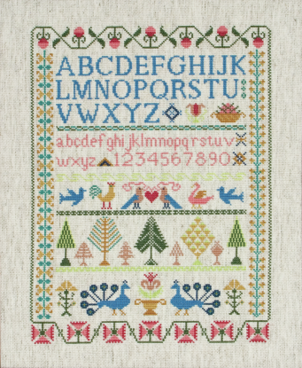 Набор для вышивания "Викторианский Семплер (Victorian Sampler)" ANCHOR