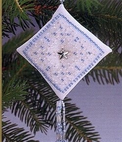 Набор для вышивания " Blue Crystal Star//Голубая кристальная звезда" Mill Hill MHTD3