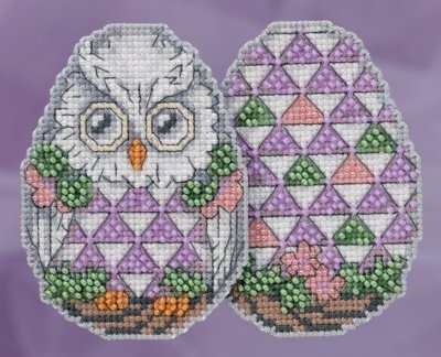 Набор для вышивания "Owl Egg//Сова" Mill Hill JS181814