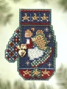 Набір для вишивання "Angel Heart//Ангел з серцем" Mill Hill MHCM50