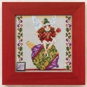 Набір для вишивання "Ornament Fairy//Фея прикрас" Mill Hill JS301103
