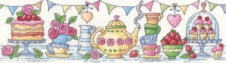 Набір для вишивання хрестиком "Післяполудневий чай/Afternoon Tea" Heritage Crafts