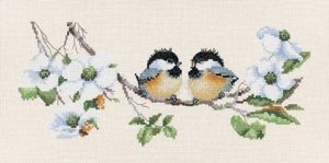Набір для вишивання хрестиком "Приятелі//Blossom Buddies" Heritage Crafts
