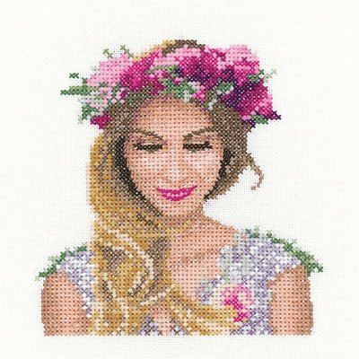 Набір для вишивання хрестиком "Емілі//Emily Miniature" Heritage Crafts