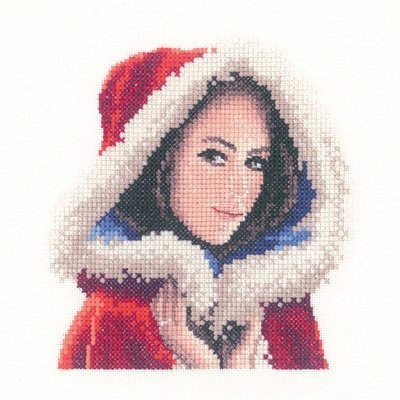 Набір для вишивання хрестиком "Скарлет//Scarlett Miniature" Heritage Crafts