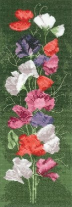 Набір для вишивання хрестиком "Солодкий горох//Sweet Pea" Heritage Crafts