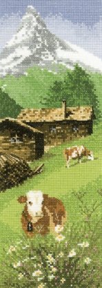 Схема для вишивання хрестиком "Альпійська галявина//Alpine Meadow" Heritage Crafts