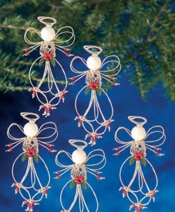 Набір для бісероплетіння "Folk Art Angel//Фолк Ангел" The Beadery