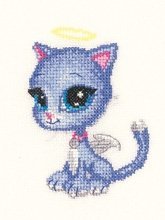 Схема для вишивання хрестиком "Ангелочок//Little Angel" Heritage Crafts