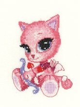 Схема для вышивания крестом "Купидончик//Little Cupid" Heritage Crafts