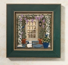 Набір для вишивання "Wisteria Welcome//Вітання з гліцинією" Mill Hill MH146102