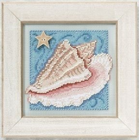 Набір для вишивання "Conch Shell//Мушля" Mill Hill MH140102