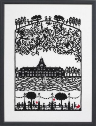 Набір для вишивання "Замок (Papercut Castle)" Eva Rosenstand