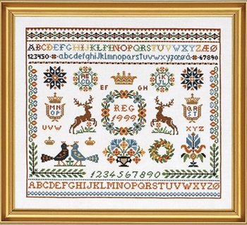 Набор для вышивания "Сэмплер (Sampler)" Eva Rosenstand