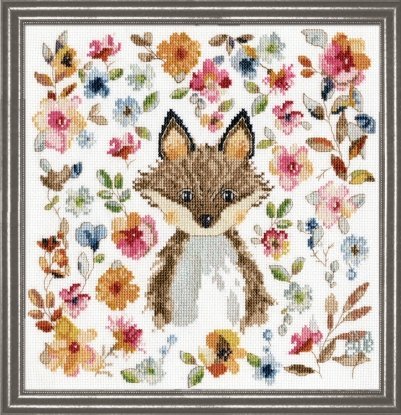 Набір для вишивання хрестиком "Fox//Лисиця" Design Works