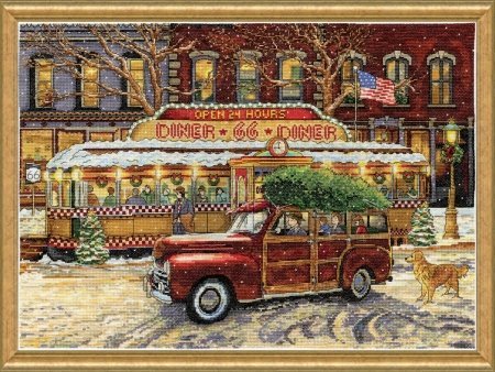 Набір для вишивання хрестиком "Christmas Dinner//Різдвяна вечеря" Design Works