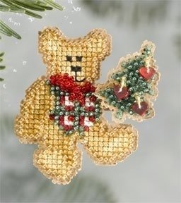 Набор для вышивания "Teddy's Tree//Елка для Тедди" Mill Hill