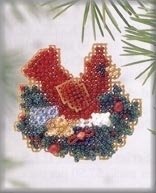 Набір для вишивання "Christmas Nest//Різдвяне гніздо" Mill Hill