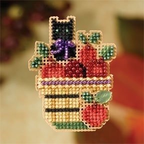 Набір для вишивання "Apple Basket//Яблучний кошик" Mill Hill