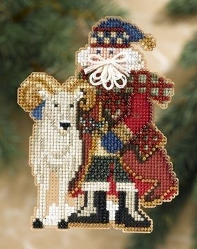 Набір для вишивання "Teton Santa//Тетонський Санта" Mill Hill